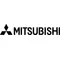 Mitsubishi Logo and Lettering Decal / Sticker 07