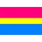 Pansexual Flag Decal / Sticker 02