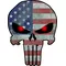 American Flag Punisher Decal / Sticker 70