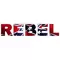Rebel Confederate Flag Decal / Sticker 02
