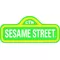 Sesame Street Sign Decal / Sticker 01