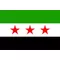 Syria Flag Decal / Sticker 01