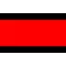 Thin Red Line 2 Inch (2.00) Thick Decal / Sticker 07