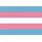 Transgender Flag Decal / Sticker 01