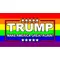 TRUMP LGBT Flag Decal / Sticker 07