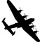 Bomber Airplane Decal / Sticker 04