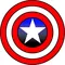 Captain America Shield Decal / Sticker 03