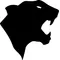 Cougars / Panthers Mascot Decal / Sticker 03