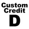 Custom Credit D