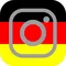 German Flag Instagram Decal / Sticker 07