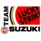 Lucky Strike Team Suzuki Decal / Sticker 06