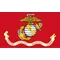 Marines Flag Decal / Sticker 04