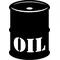 Oil Barrel / Drum Decal / Sticker 03