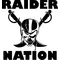 Raider Nation Decal / Sticker 04