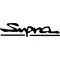 Toyota Supra Decal / Sticker 02