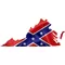 Virginia Confederate Flag Decal / Sticker 04