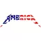 Metallica Style America Decal / Sticker 04