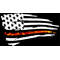 Thin Red Line True Fire American Flag Decal / Sticker 105