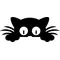 Cat Decal / Sticker 11