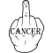 Fuck Cancer Decal / Sticker 04