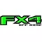 Z Green FX4 Off-Road Decal / Sticker 18