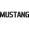 Mustang Decal / Sticker 01