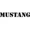 Mustang Decal / Sticker 24