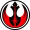 Star Wars Rebel StarFighter Decal / Sticker 07