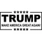 TRUMP 2020 Decal / Sticker 09