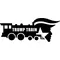 TRUMP TRAIN Decal / Sticker 12