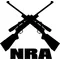 NRA Rifles Decal / Sticker 06