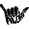 Aloha Decal / Sticker 03