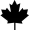 Canada Leaf Decal / Sticker 02