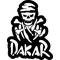 Dakar Rally Pirate Decal / Sticker 05