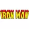 Iron Man Letters Decal / Sticker 20