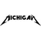 Michigan Metallica Decal / Sticker 01
