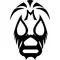 Mil Mascaras Decal / Sticker 01