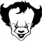 Pennywise The IT Clown Decal / Sticker 02