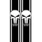 Punisher Edition Truck Bed Stripes Decals / Stickers 06