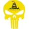 Gadsden Flag Punisher Decal / Sticker 154