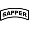 Sapper Rocker Decal / Sticker 02