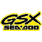 Sea-Doo GSX Decal / Sticker 15