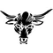 The Rock Brahma Bull Decal / Sticker 01