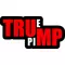 TRUMP True Pimp Decal / Sticker 06