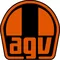 Orange and Black AGV Sport Decal / Sticker 15