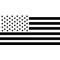 American Flag Decal / Sticker 96