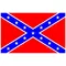 Rebel / Confederate Flag Decal / Sticker 60