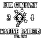 Fox Company 24 Marine Raiders Decal / Sticker 01