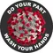 Do Your Part Wash Your Hands Coronavirus (COV-19) Decal / Sticker 04