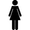 Women's Room Decal / Sticker 01